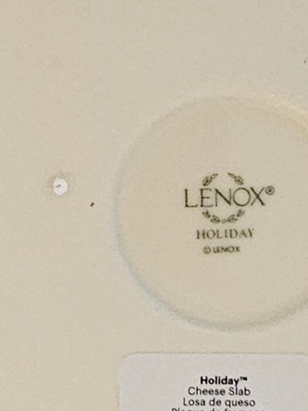 Lenox Christmas Cheeseboard with Handle - Picture 10 of 11